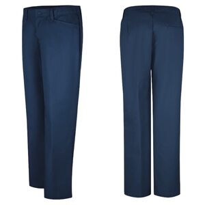 NEW Red Kap Navy Blue Work Pants Uniform Trousers Business Casual Womens‎ sz 16